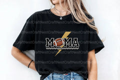 Football Mom Clipart Bundle: Mama Lightning Football - CraftNest - Digital Crafting and Art
