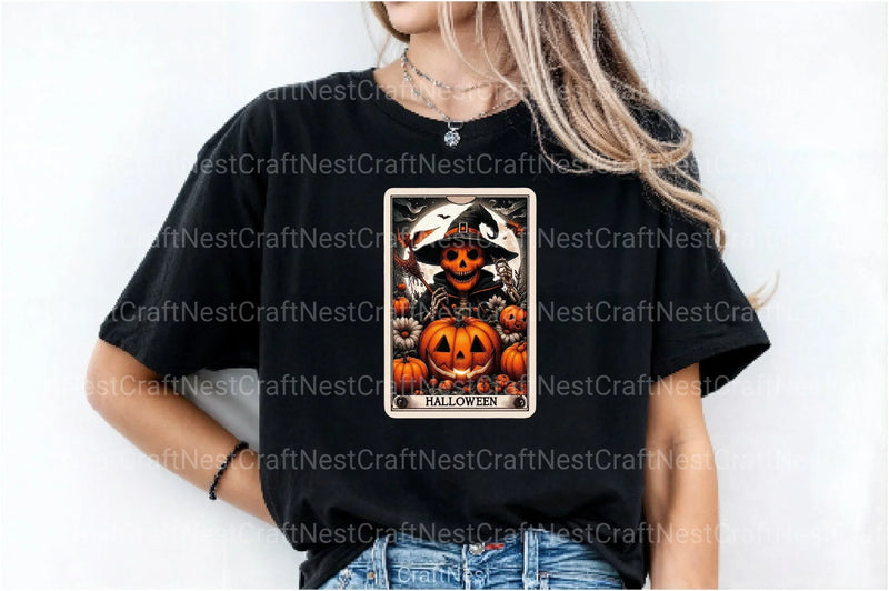 Halloween Tarot Card Clipart Bundle 19 - CraftNest - Digital Crafting and Art