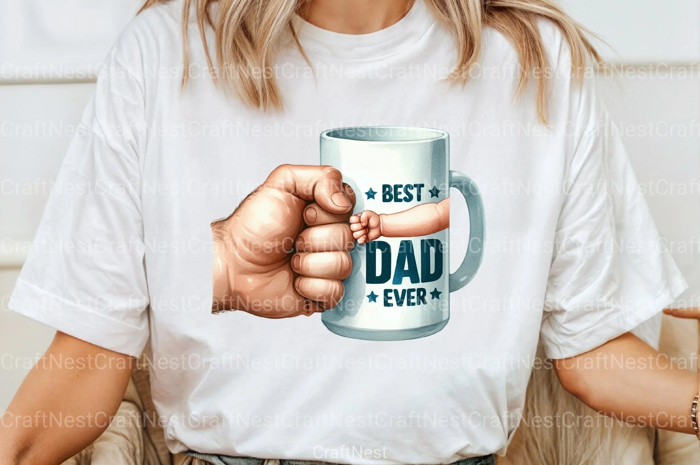 Kids Father’s Day Fist Bump Clipart Bundle 11 - CraftNest - Digital Crafting and Art