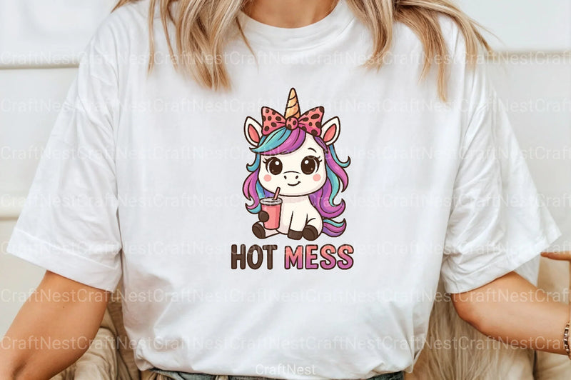 Chibi Unicorn Vector Clipart Bundle - CraftNest - Digital Crafting and Art