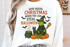 Merry Christmas Green Monster Clipart Bundle - CraftNest - Digital Crafting and Art