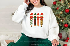 School Christmas Clipart Bundle 2 - CraftNest - Digital Crafting and Art