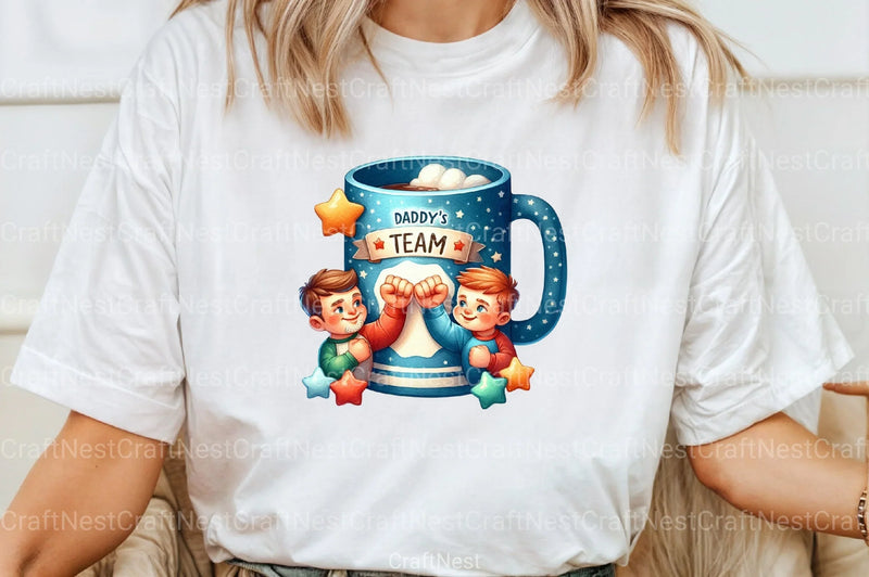 Kids Father’s Day Fist Bump Clipart Bundle 8 - CraftNest - Digital Crafting and Art