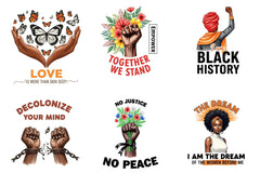Empowerment & Pride Art Collection Clipart Bundle - CraftNest - Digital Crafting and Art