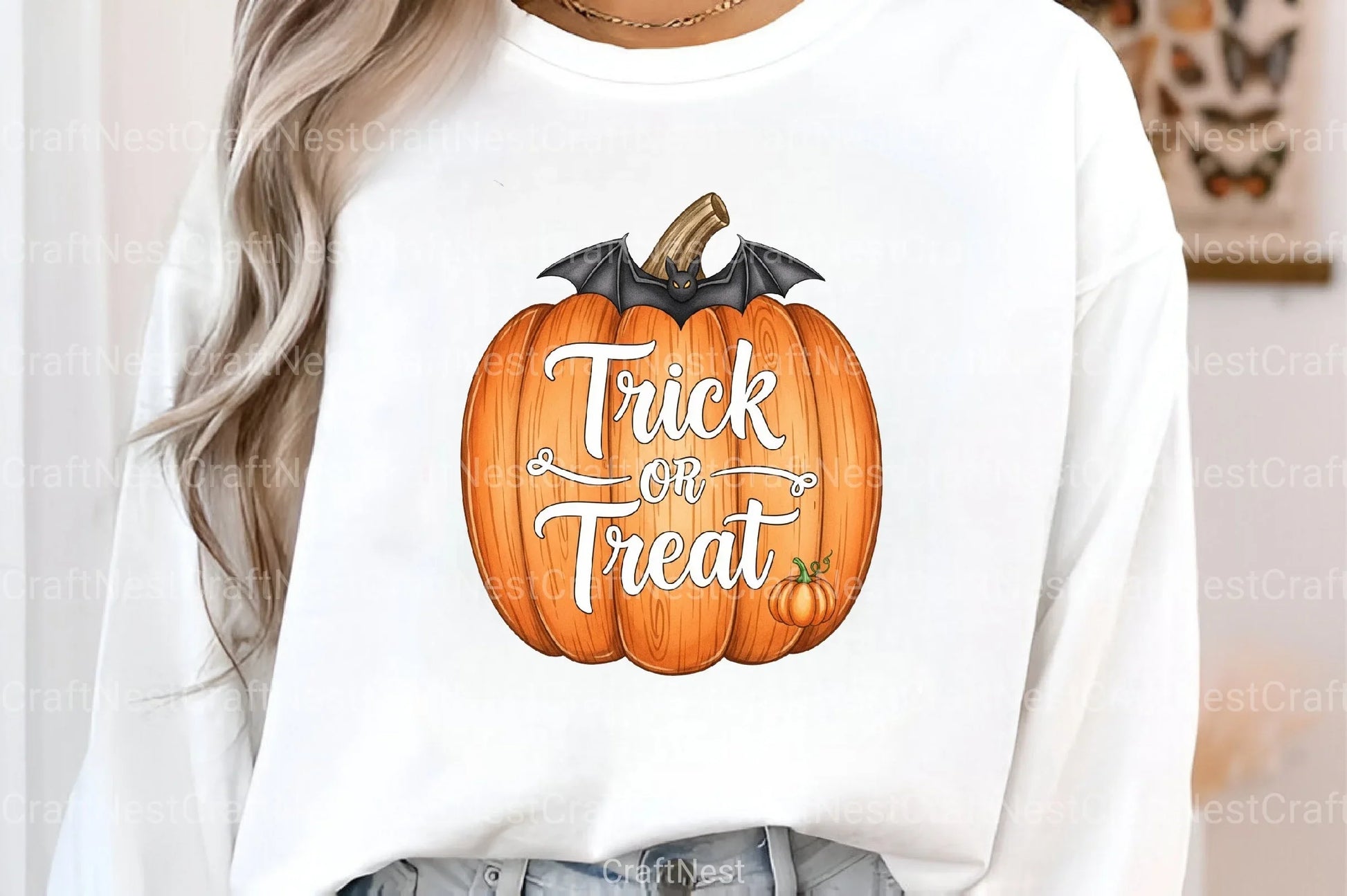 Pumpkin Trick or Treat Clipart Bundle - CraftNest - Digital Crafting and Art