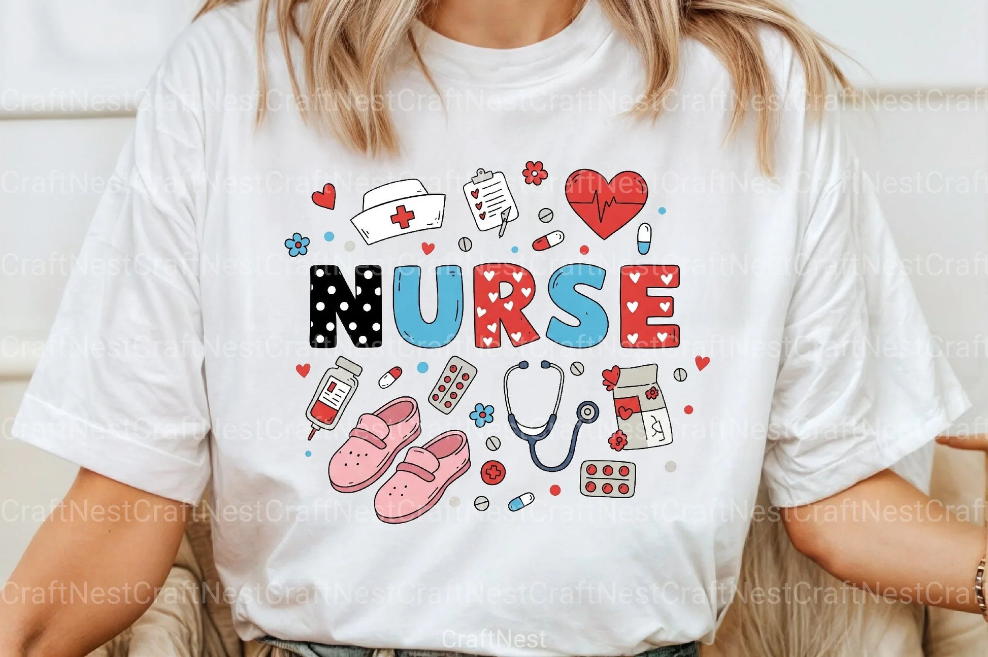 Nurse Design Life Clipart Bundle - CraftNest - Digital Crafting and Art