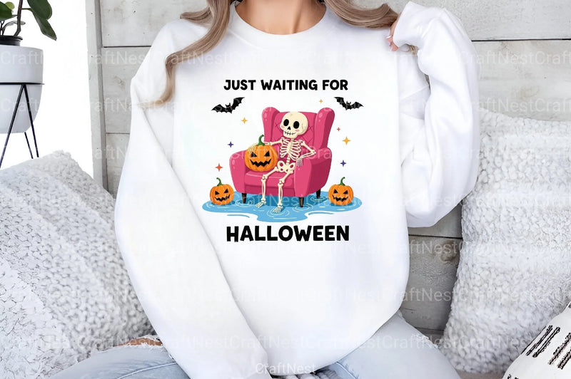 Halloween Skeleton Illustration Sticker Clipart Bundle - CraftNest - Digital Crafting and Art