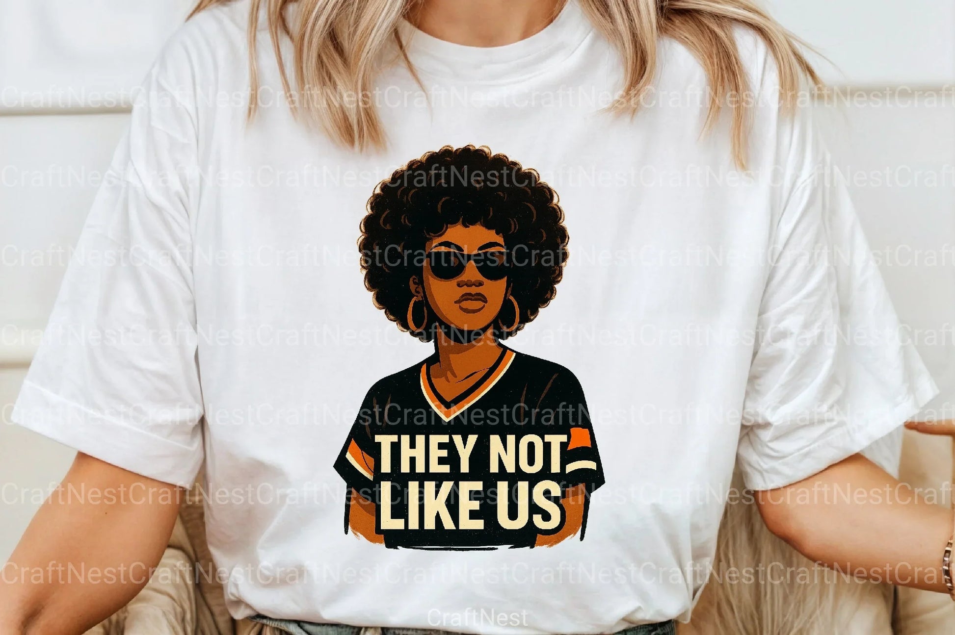 They Not Like Us: Black Women Clipart Bundle - CraftNest - Digital Crafting and Art
