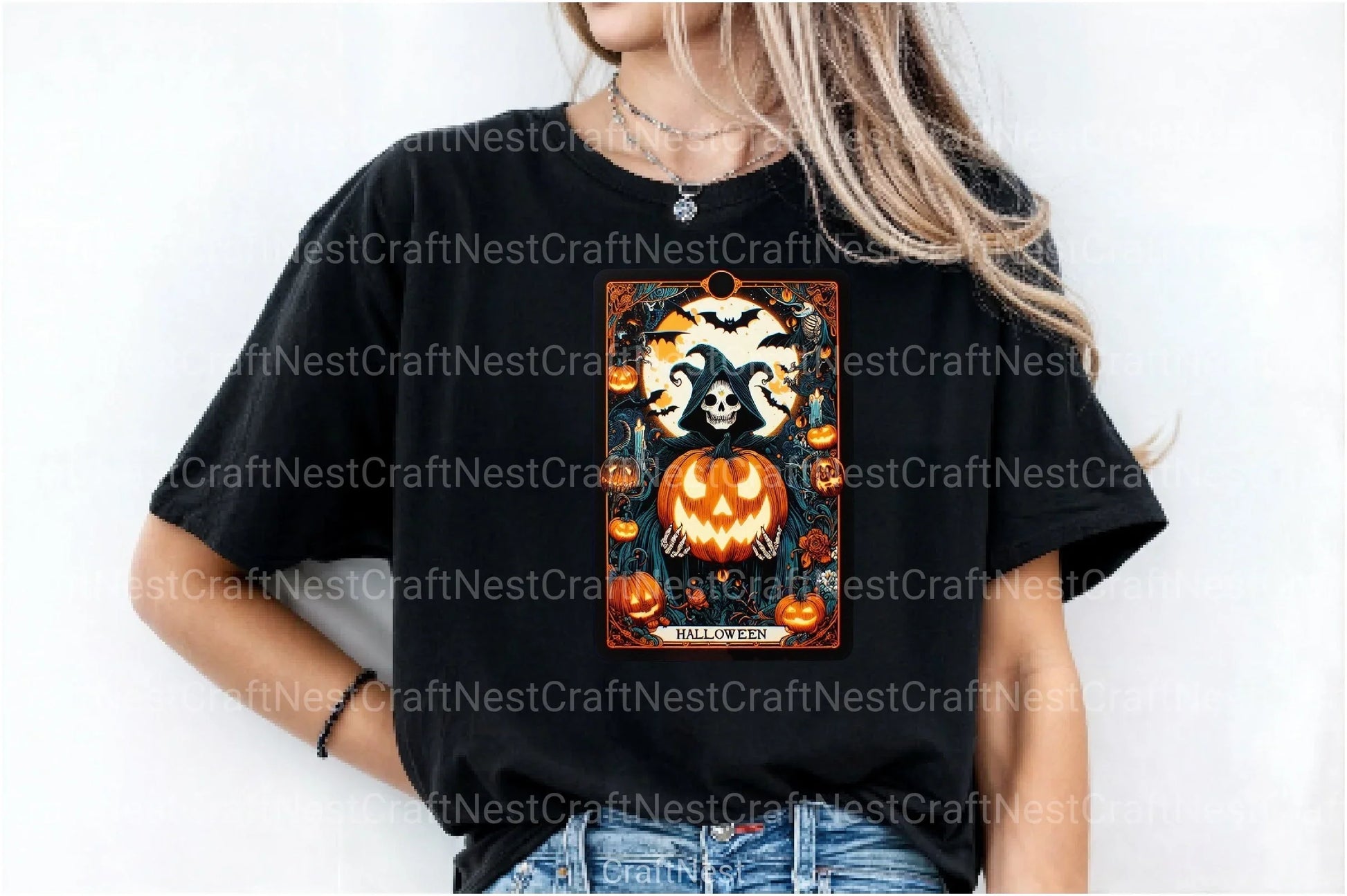 Halloween Tarot Card Clipart Bundle 29 - CraftNest - Digital Crafting and Art