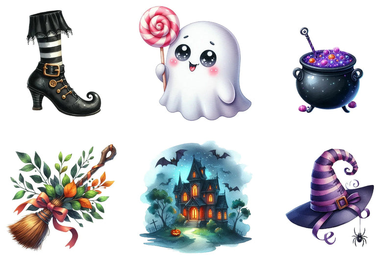 Halloween Clipart Bundle - CraftNest - Digital Crafting and Art