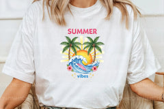 Summer Vibes Beach Flowers Clipart Bundle - CraftNest - Digital Crafting and Art