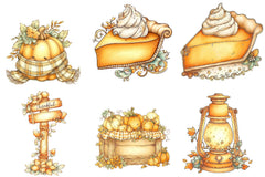 Thanksgiving Clipart Bundle - CraftNest - Digital Crafting and Art
