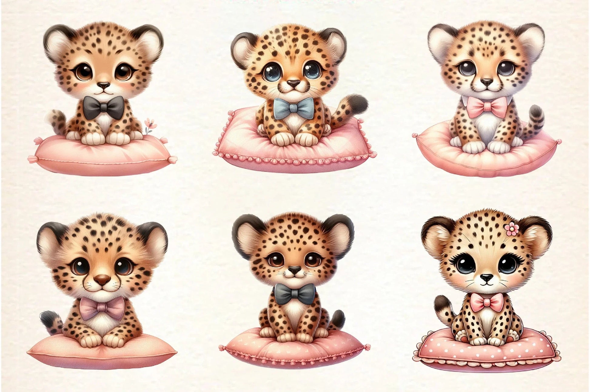 Kawaii Safari Animal Clipart Bundle - CraftNest - Digital Crafting and Art