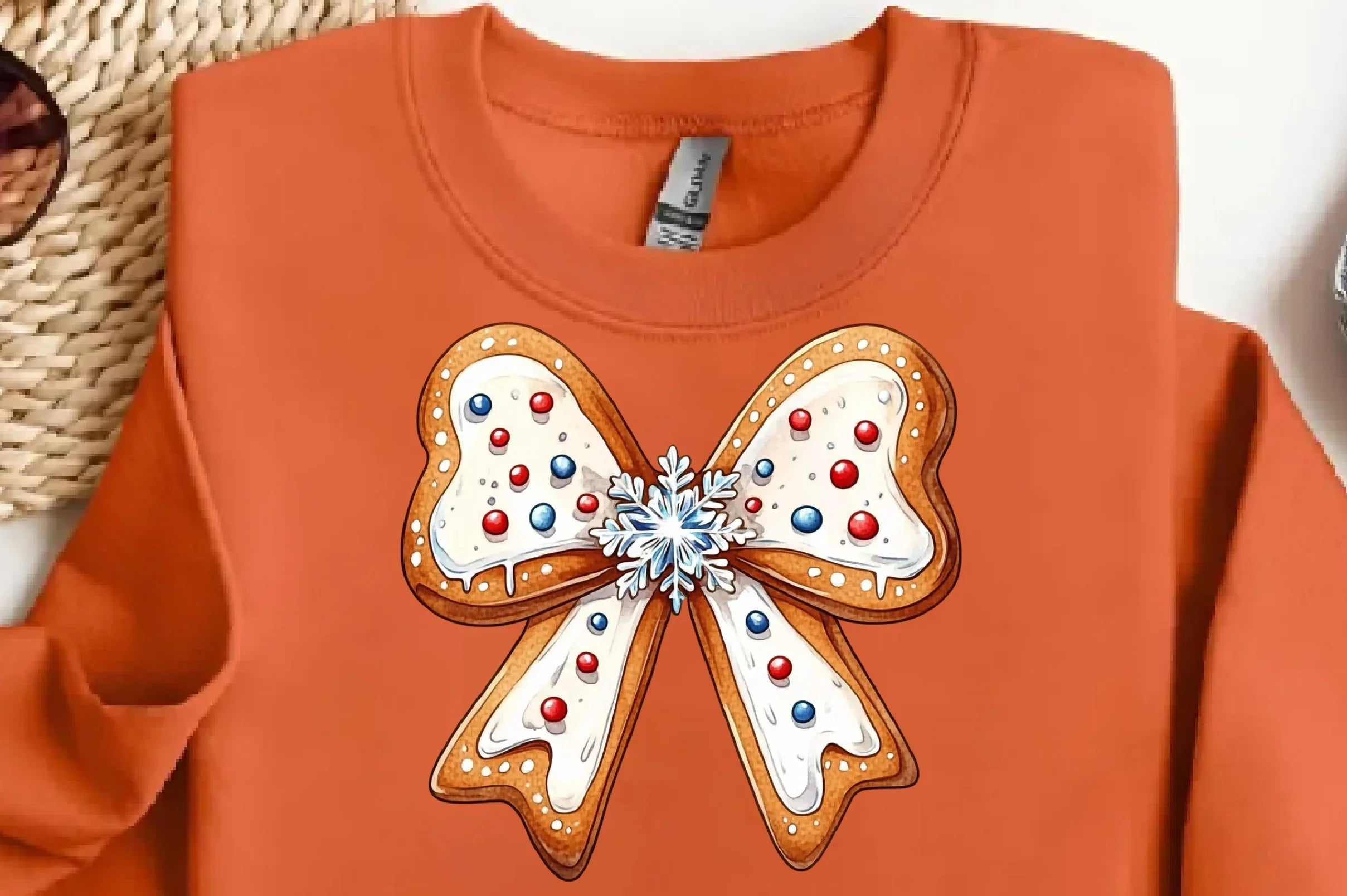 Gingerbread Bow Clipart Bundle - CraftNest - Digital Crafting and Art