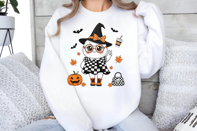 Cute Halloween Ghost Clipart Bundle - CraftNest - Digital Crafting and Art