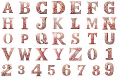 Lace Pattern Letter Clipart Bundle - CraftNest - Digital Crafting and Art