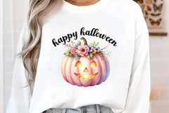 Happy Halloween Bloom Clipart Bundle - CraftNest - Digital Crafting and Art