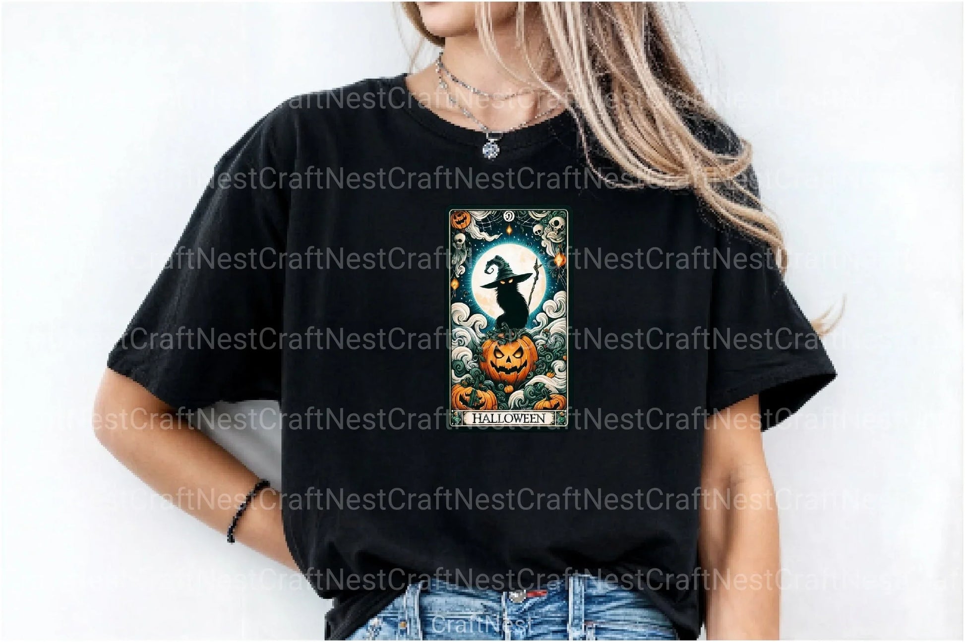 Halloween Tarot Card Clipart Bundle 21 - CraftNest - Digital Crafting and Art