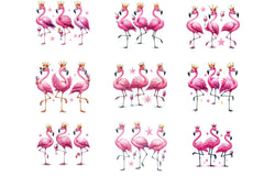 Funny Flamingo Clipart Bundle - CraftNest - Digital Crafting and Art