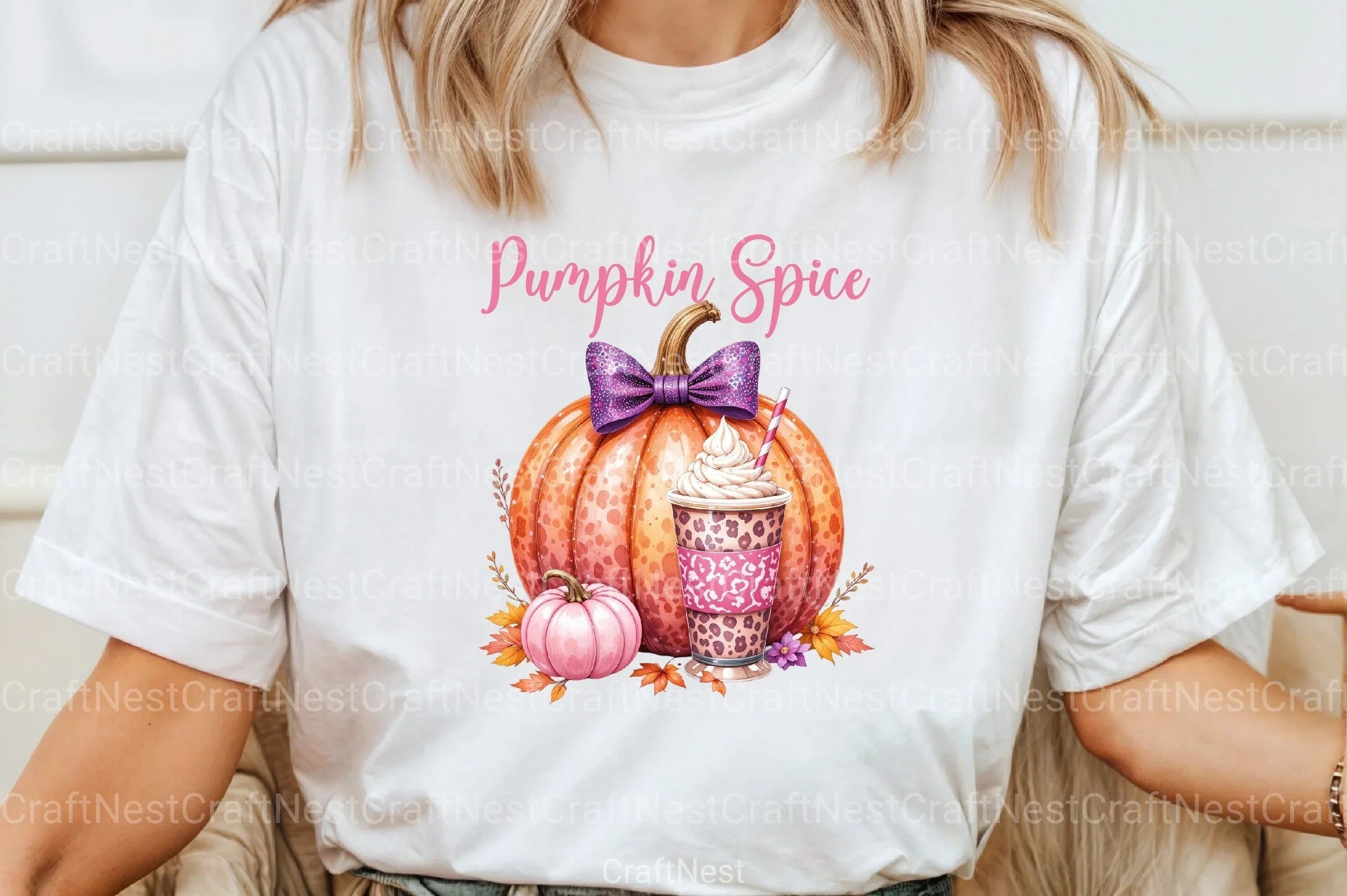 Pumpkin Spice Clipart Bundle 2 - CraftNest - Digital Crafting and Art