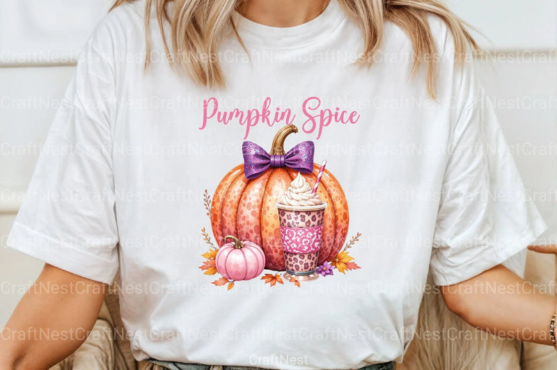 Pumpkin Spice Clipart Bundle 2 - CraftNest - Digital Crafting and Art