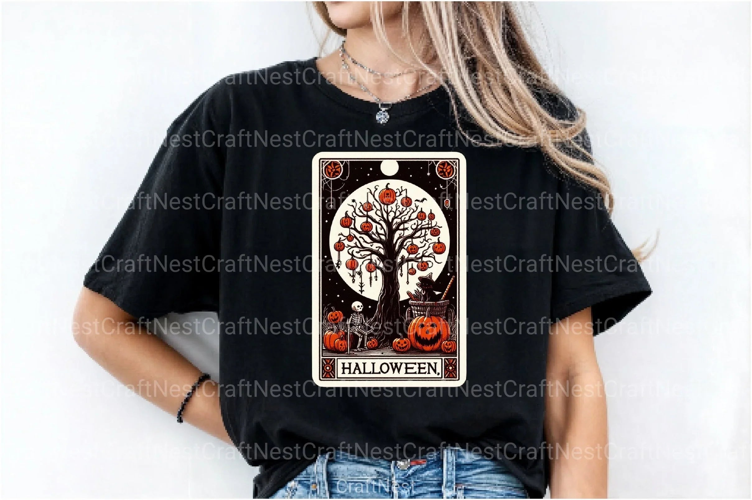 Halloween Tarot Card Clipart Bundle 16 - CraftNest - Digital Crafting and Art