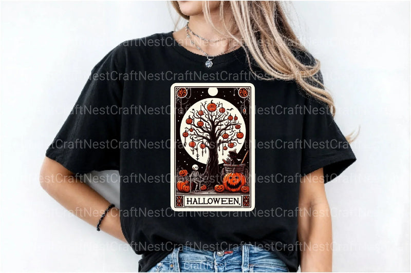 Halloween Tarot Card Clipart Bundle 16 - CraftNest - Digital Crafting and Art