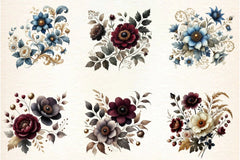 Flower Clipart Bundle - CraftNest - Digital Crafting and Art