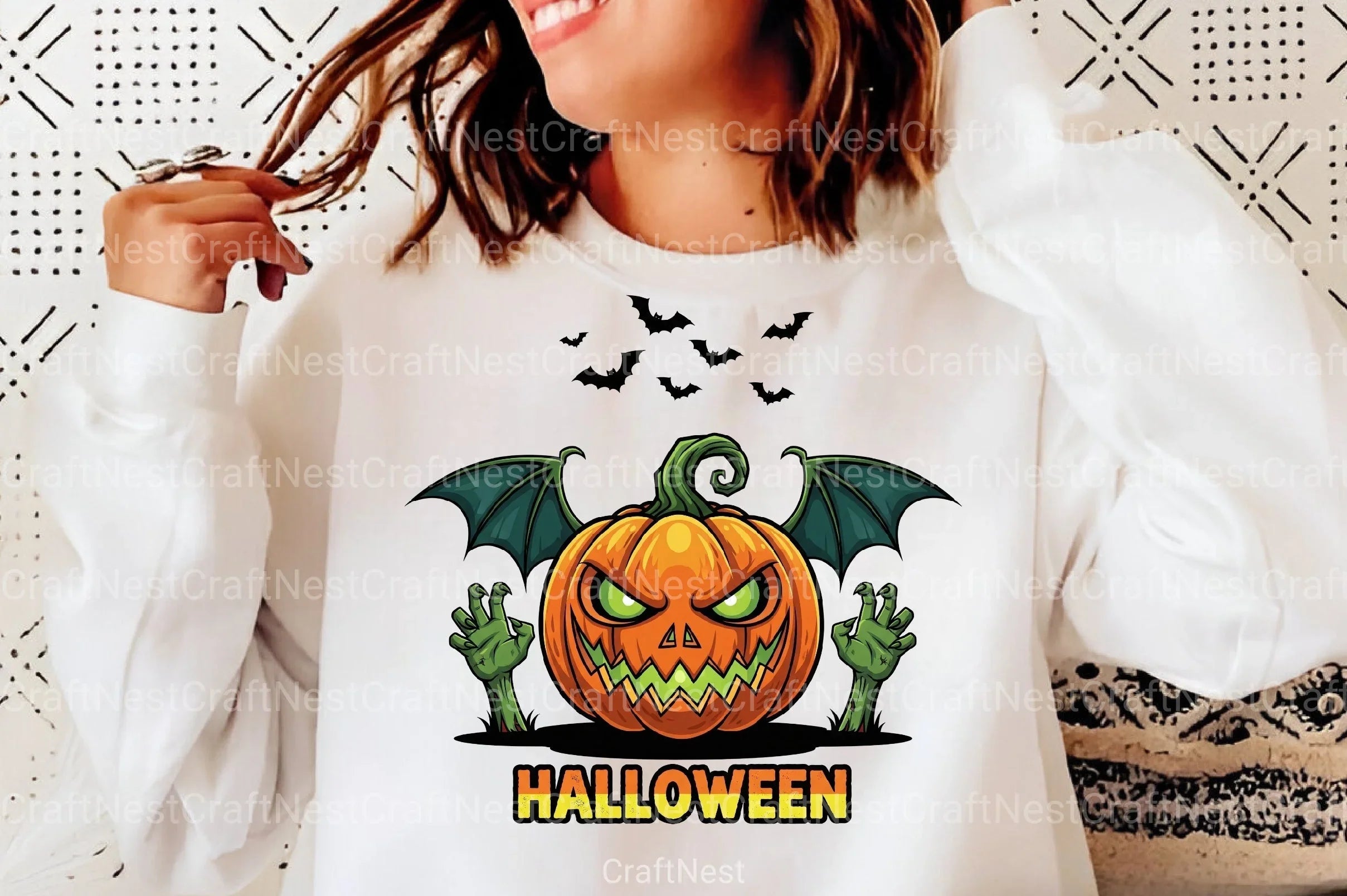 Spooky & Cute Halloween Clipart Bundle - CraftNest - Digital Crafting and Art