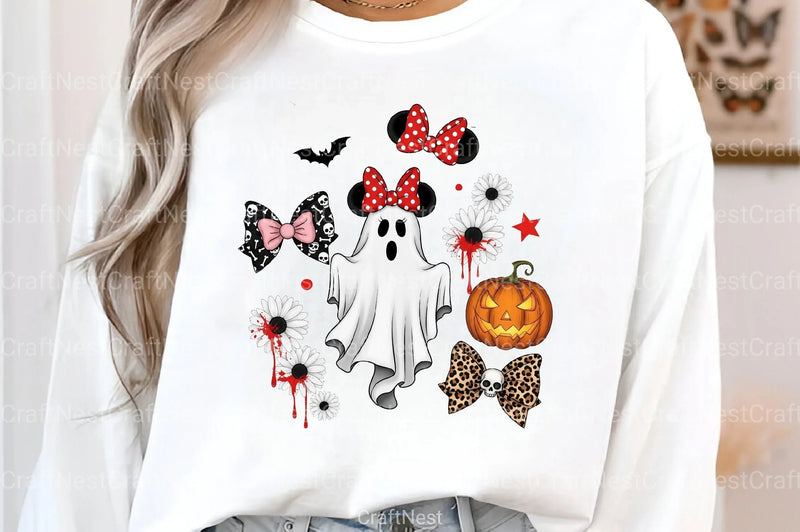 Halloween Ghost Clipart Bundle 15 - CraftNest - Digital Crafting and Art