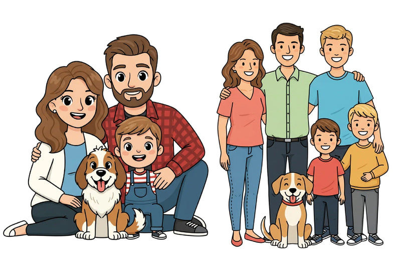 Family Clipart Bundle Collection - CraftNest - Digital Crafting and Art