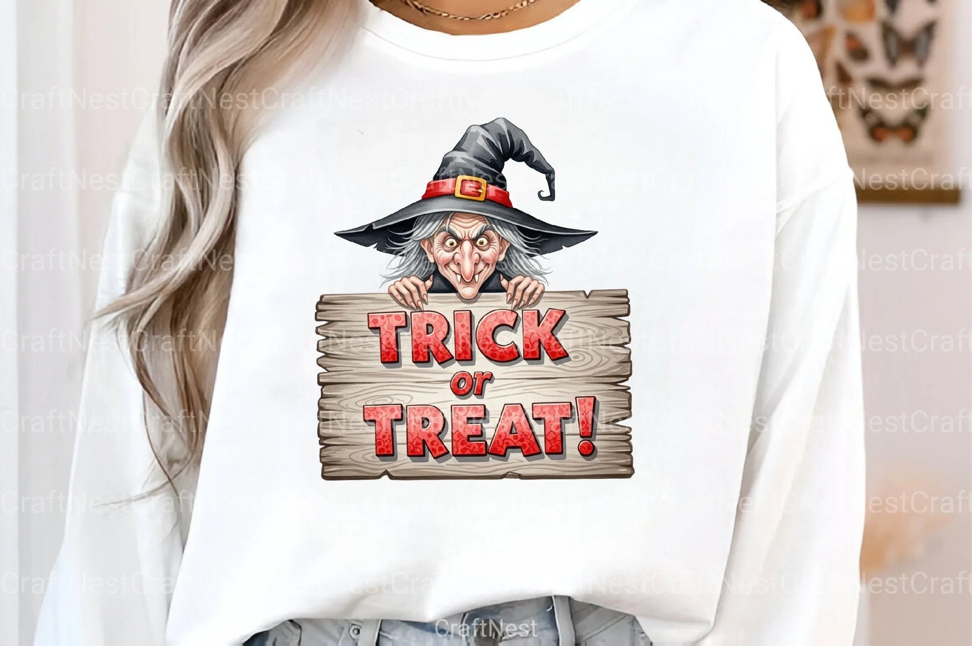 Witch Trick or Treat Clipart Bundle - CraftNest - Digital Crafting and Art