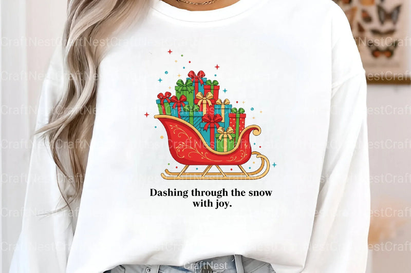 Cozy Christmas Joy: Xmas Clipart Bundle - CraftNest - Digital Crafting and Art