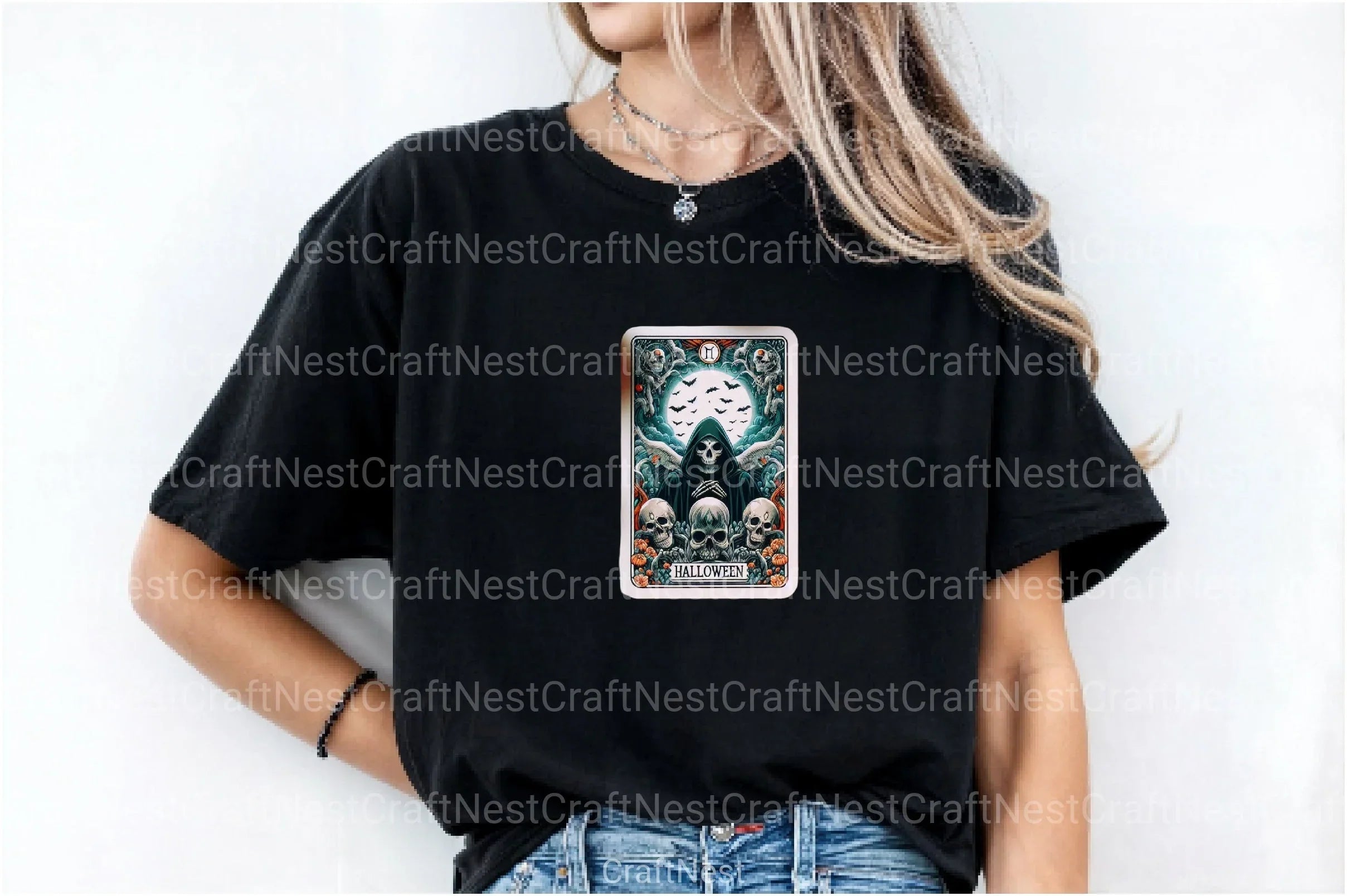 Halloween Tarot Card Clipart Bundle 99 - CraftNest - Digital Crafting and Art