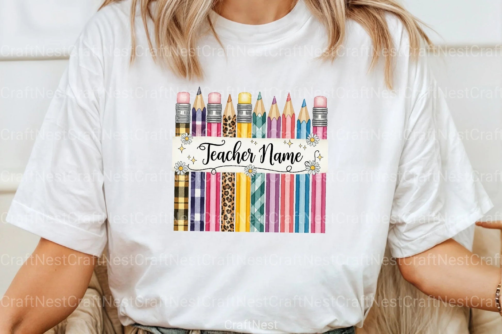 Custom Teacher Name Clipart Bundle - CraftNest - Digital Crafting and Art