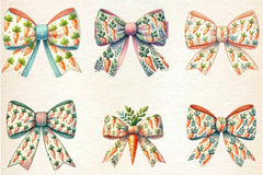 Easter Coquette Bows Clipart Bundle 4 - CraftNest - Digital Crafting and Art