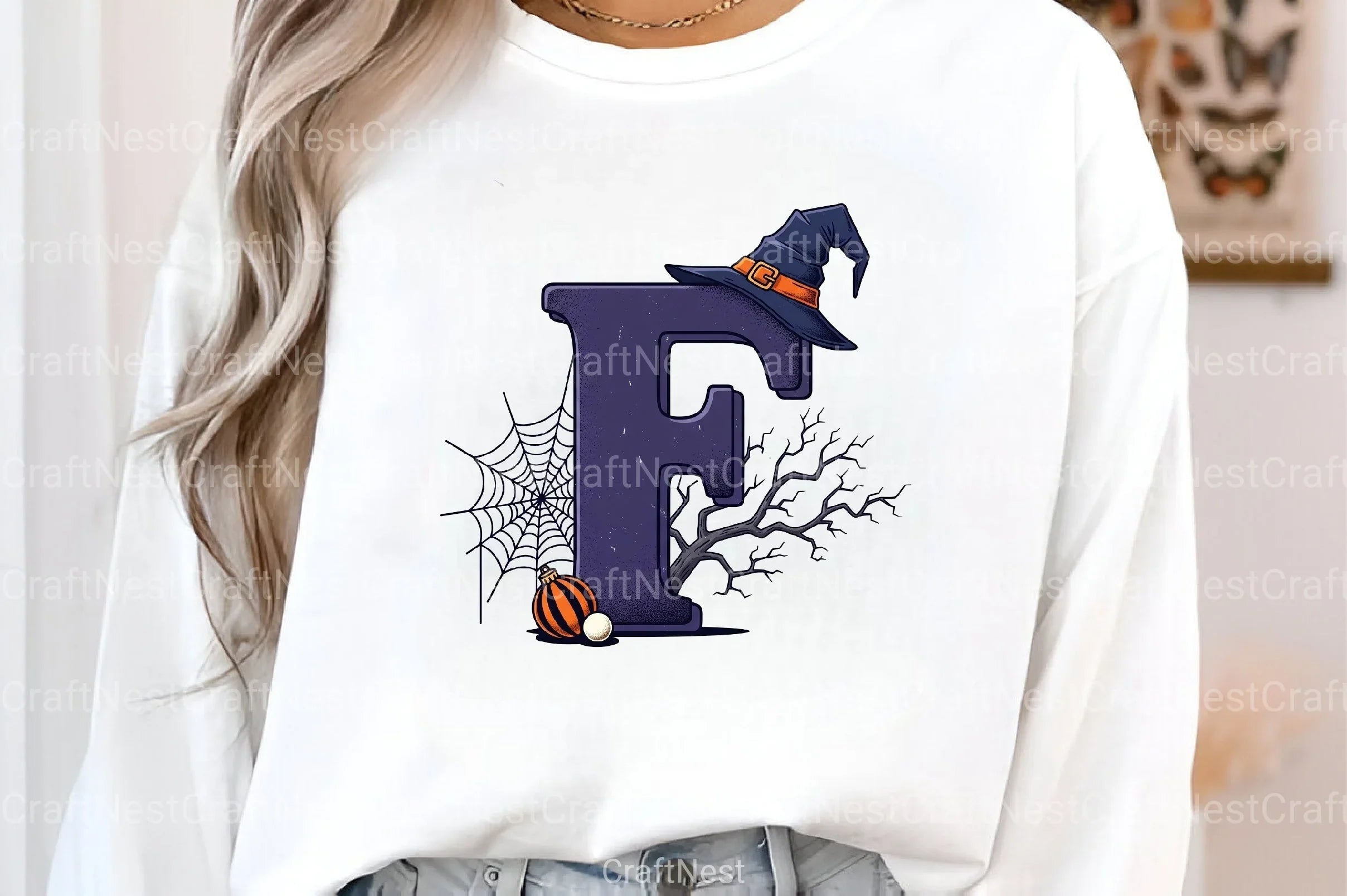 Halloween Alphabet Clipart Bundle 29 - CraftNest - Digital Crafting and Art