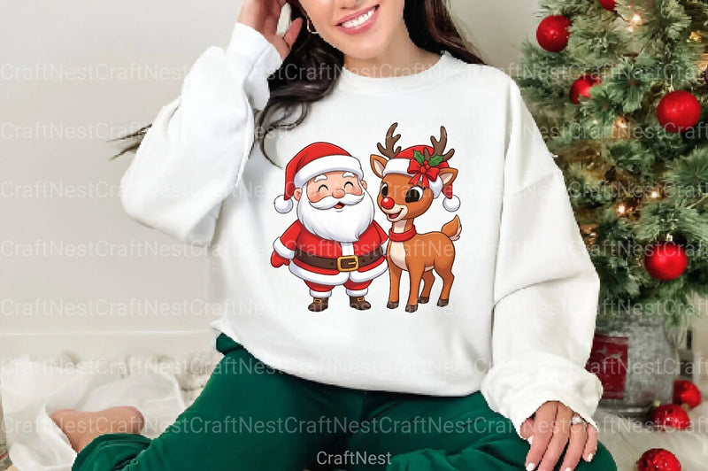 Quirky Christmas Clipart Bundle - CraftNest - Digital Crafting and Art