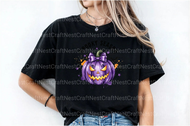 Halloween Spooky Pumpkin Clipart Bundle - CraftNest - Digital Crafting and Art