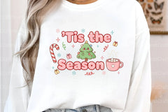 Santa Baby Pinup Pink Christmas Clipart Bundle - CraftNest - Digital Crafting and Art