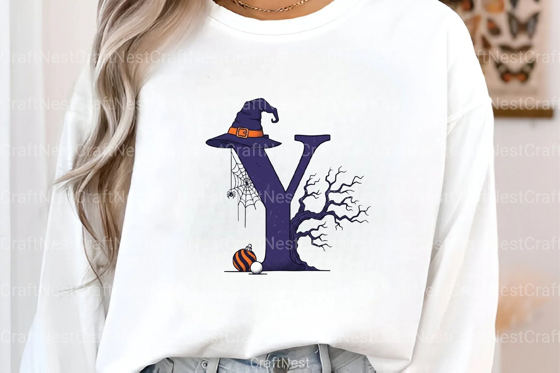 Halloween Alphabet Clipart Bundle 1 - CraftNest - Digital Crafting and Art