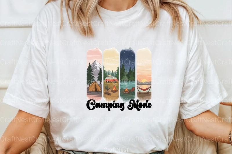 Camping Brushstroke Clipart Bundle 2 - CraftNest - Digital Crafting and Art