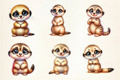 Kawaii Safari Animal Clipart Bundle - CraftNest - Digital Crafting and Art