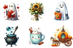 Fall Halloween Clipart Bundle - CraftNest - Digital Crafting and Art