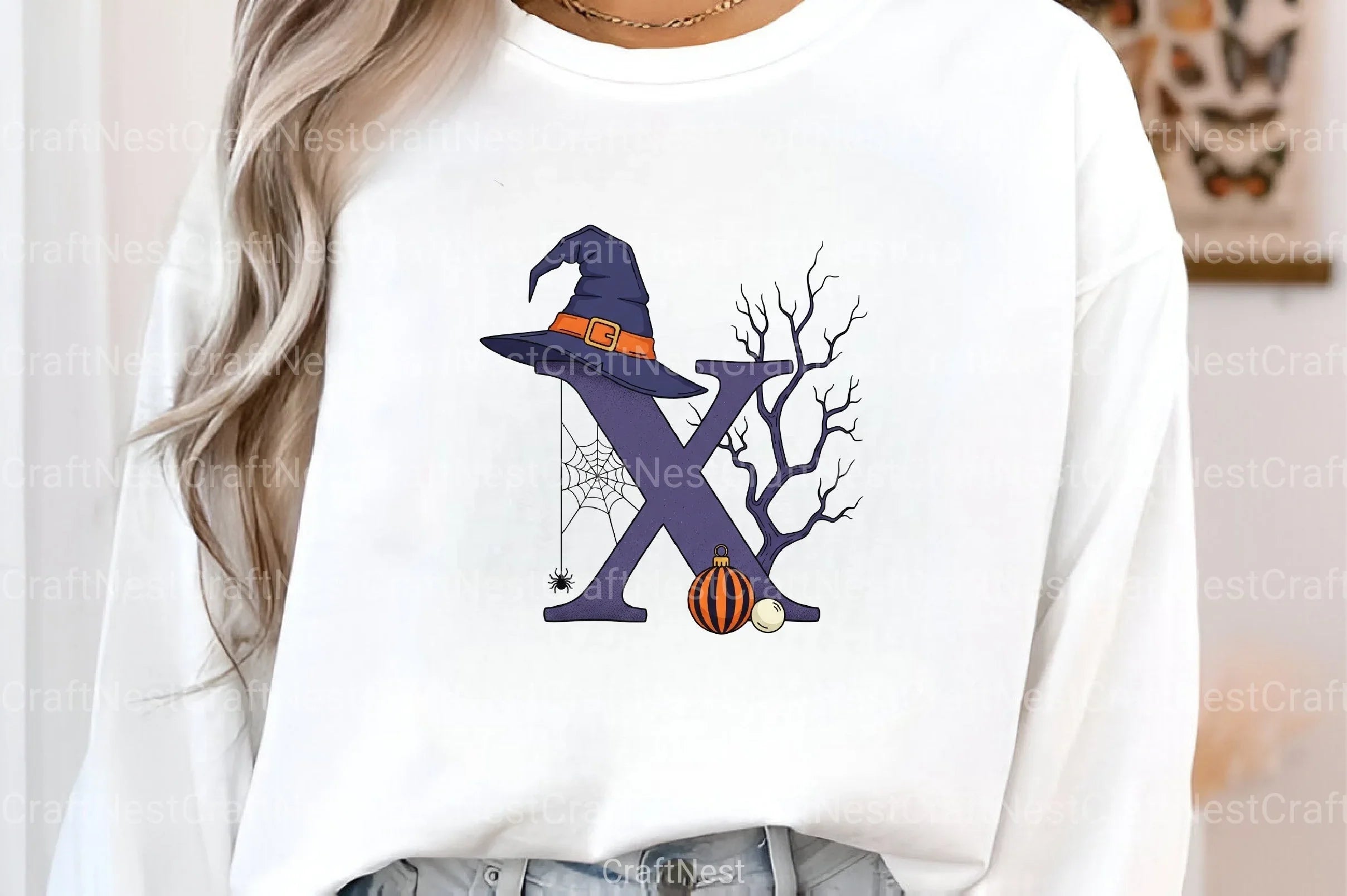 Halloween Alphabet Clipart Bundle 91 - CraftNest - Digital Crafting and Art