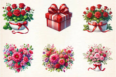 Valentine's Day Clipart Bundle - CraftNest - Digital Crafting and Art