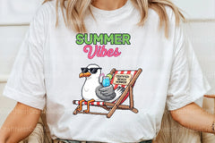 Blocky Style Funny Summer Goose Clipart Bundle 10 - CraftNest - Digital Crafting and Art