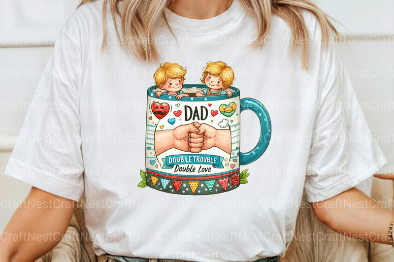 Kids Father’s Day Fist Bump Clipart Bundle 5 - CraftNest - Digital Crafting and Art