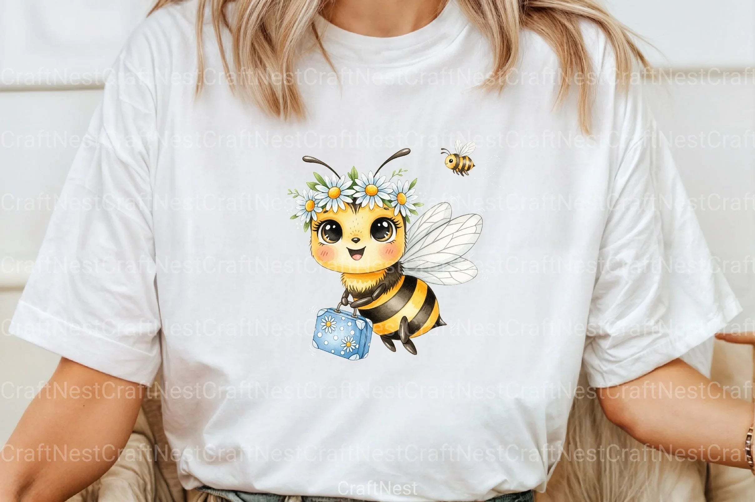 Back to School Bee Clipart Bundle 4 - CraftNest - Digital Crafting and Art