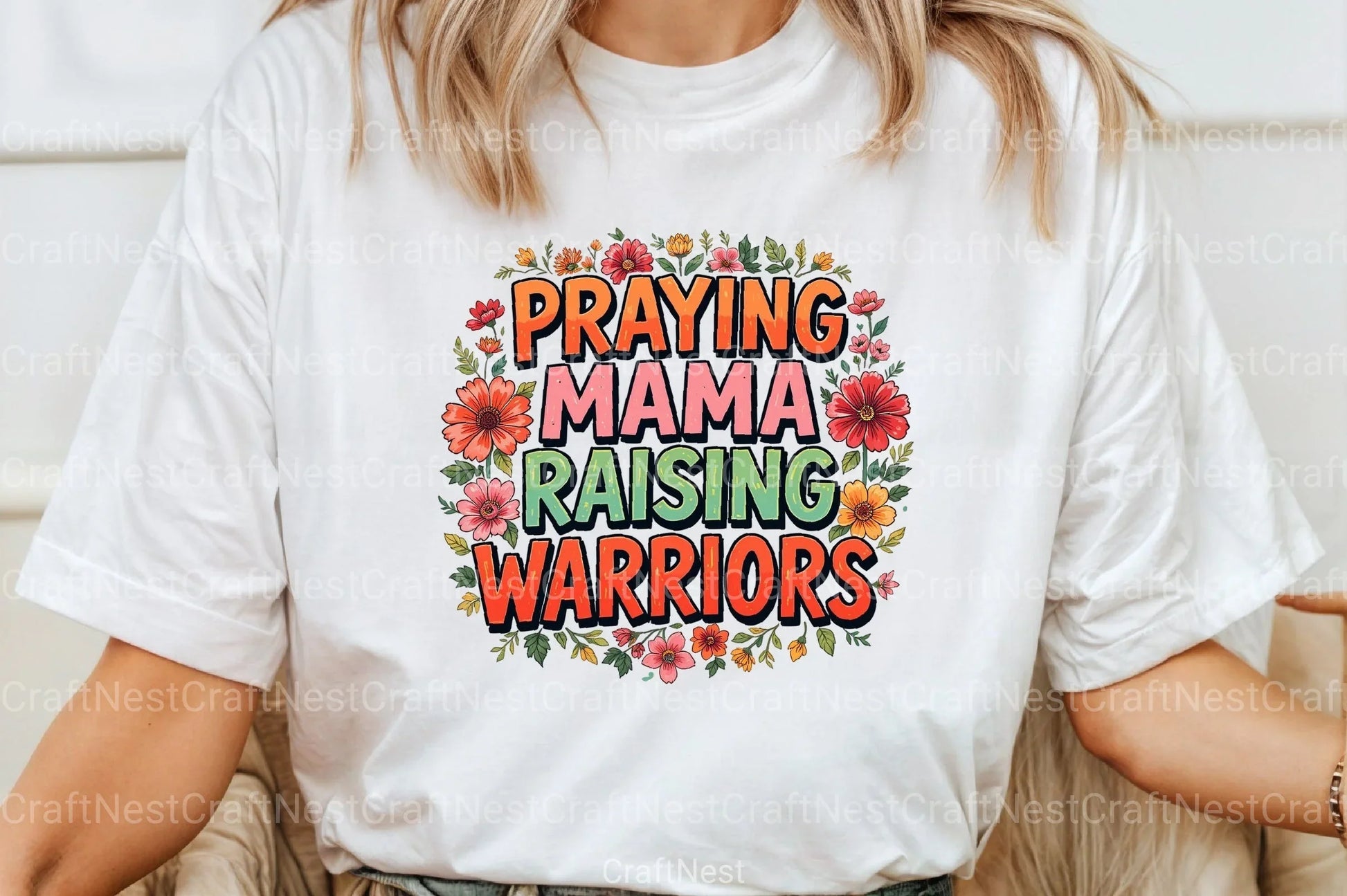 Vintage Faith Praying Mama Clipart Bundle - CraftNest - Digital Crafting and Art